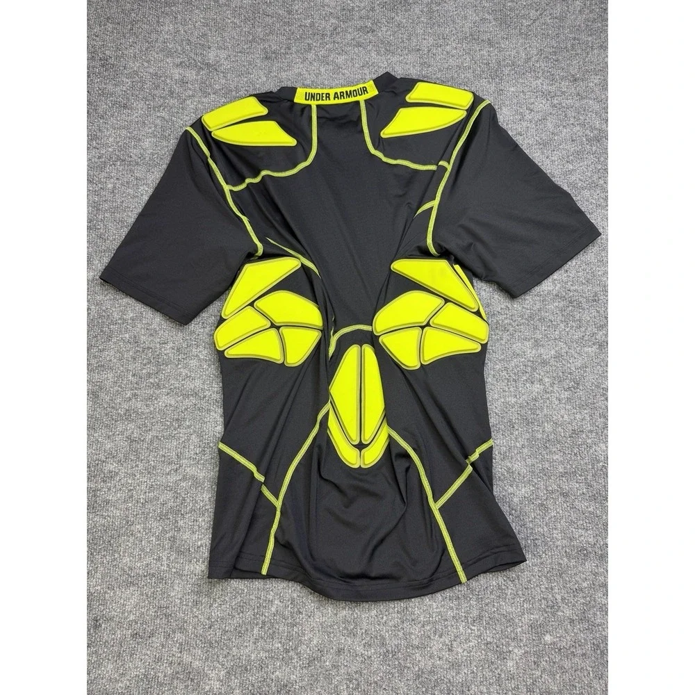 Under Armour Heatgear Gameday Compression Padded Football Shirt XLarge Black